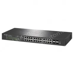 28 port on-network managed PoE switches