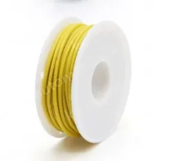 Silicone high temperature cable 22AWG Yellow