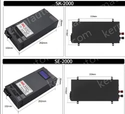 High-power switching power supply 2000W 80V