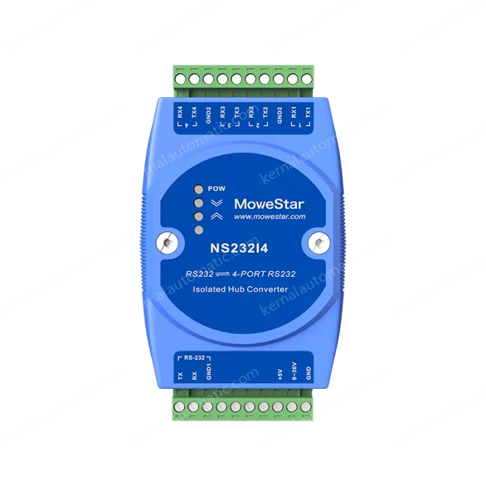 4xRS232 Isolated HUB Converter
