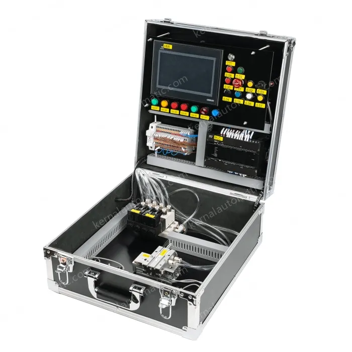 OMRON CP2E Pneumatic Component Sequence Control Training Box