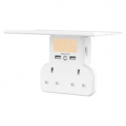 UK wall outlet extender