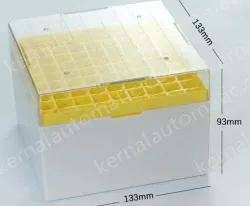5ml 81 cell PC freezer - yellow