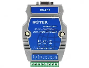 UOTEK Industrial RS-232 to RS-485/422 Converter with Isolation