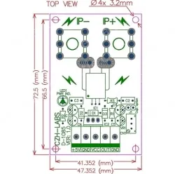 AC-DC buck module: 220V to 5V 1A isolating switching power supply module without pins
