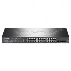 24 Gigabit RJ45 ports, 4 Gigabit SFP+ ports management switches