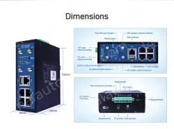 Industrial LTE & IO Gataway Router