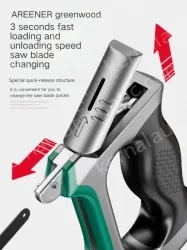 8/10/12 Adjustable Hacksaw Stand Contains 4 carbon hacksaw blades