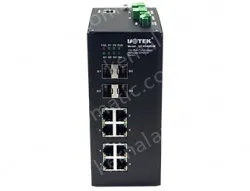 UOTEK 8G+4G Full Gigabit Managed Ethernet Switch