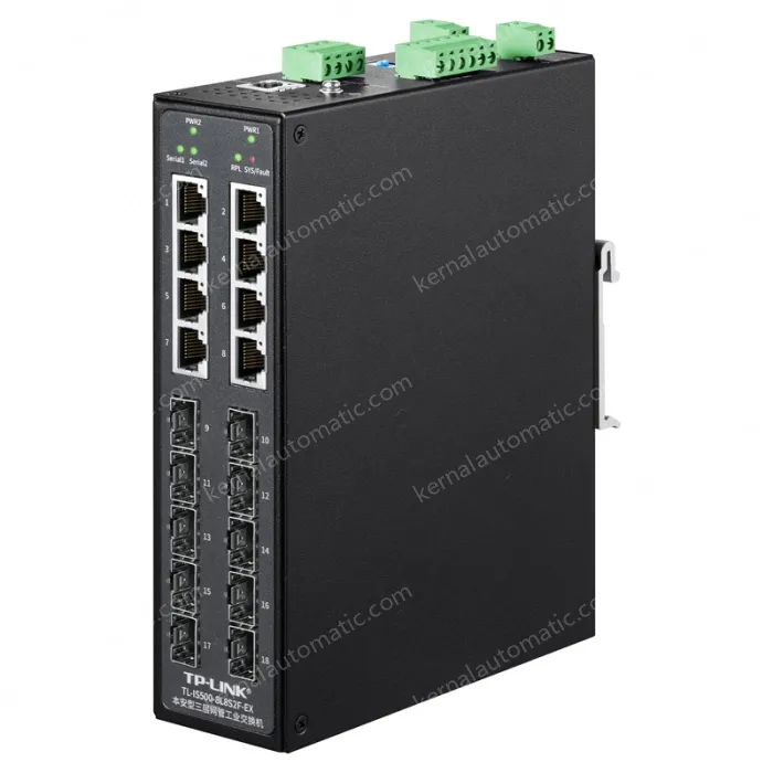 Intrinsically safe Layer 3 managed industrial switches