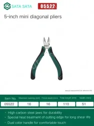 5 inch diagonal pliers 05522