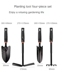 Five-tooth rake + dual-purpose nail rake hoe