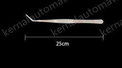Stainless steel tweezers Curved tip (thick) 20cm