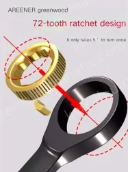 12 Pieces of Dual-purpose Ratchet (6-24)