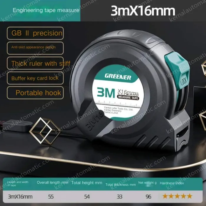 LEVEL II. ACCURACY 3 M X 16MM NEW UPGRADE