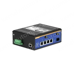 1 Port Gigabit SFP + 4 Ports Gigabit RJ45 Din-Rail Dual Band Wi-Fi6 Wireless Router