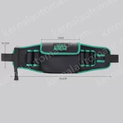 The waist bag can hold a mobile phone with a thickened flip cover