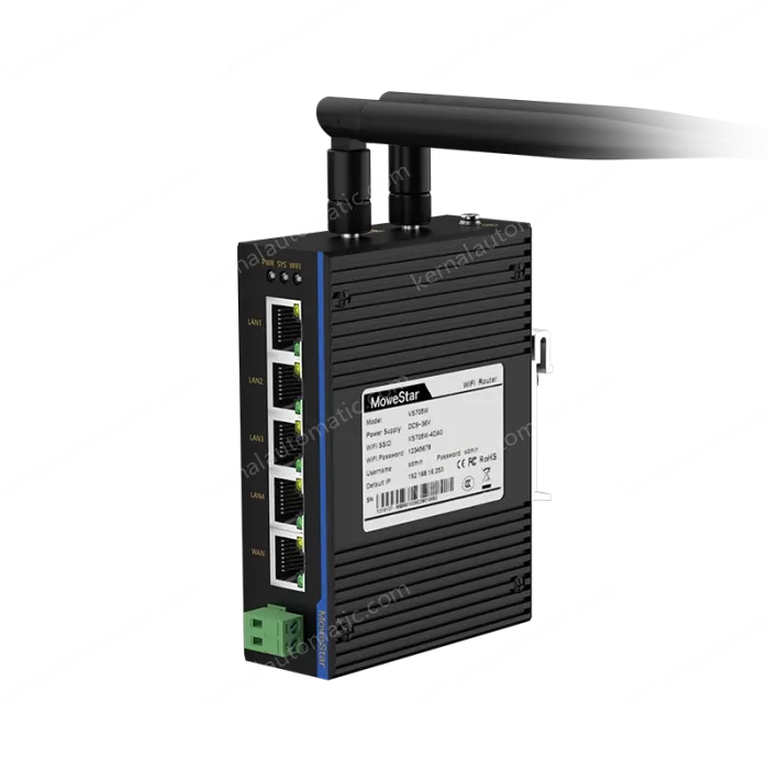 5 Ports Din-Rail Industrial WIFI Wireless Router