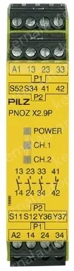 PNOZ X2.9P 24VDC 3n/o 1n/c