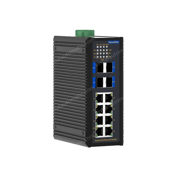 Gigabit 4-optical-8 Managed PoE Switches