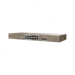 16GE+2SFP Ethernet Switch With 16-Port PoE