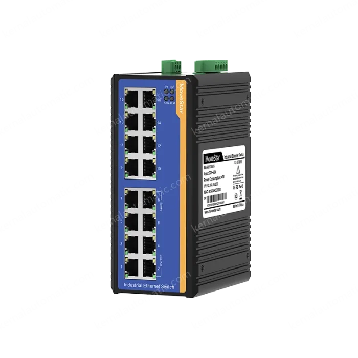 [100 Gigabit 16 Port] ring network management industrial switch