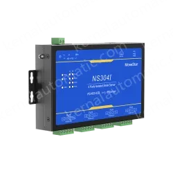 4 Ports RS485/422 Serial to 100M Ethernet Opto-isolated Server