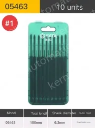 10Pcs single head cross #1 with a total length of 150mm-05463