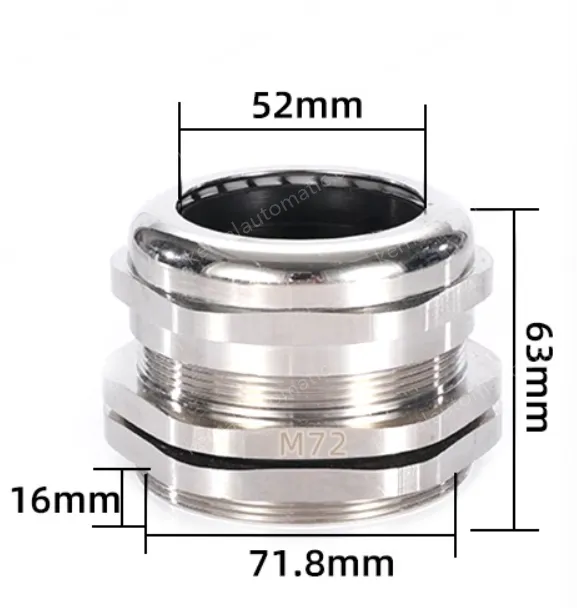M72*1.5 *2(42-52mm)
