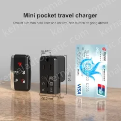 20W Charge Smallest Universal Travel Adapter