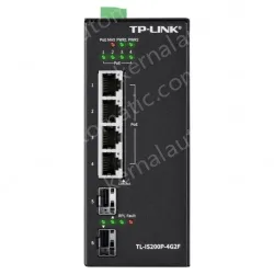 Layer 2 management of ring network industrial boost PoE switches