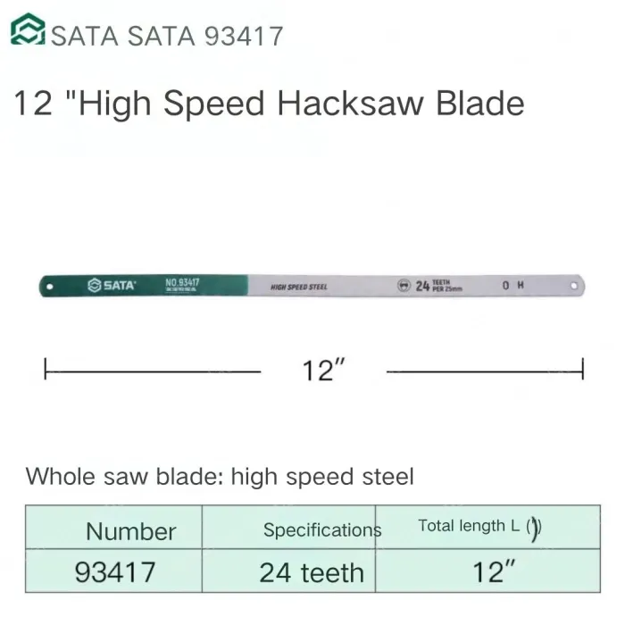 1 x 12" HSS 24Tooth/93417