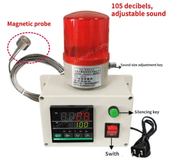 Over Temperature Alarm WDBJ-8