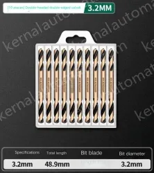 10 double-ended 3.2mm