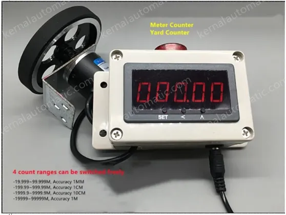 High-Precision Wheel Digital Display Meter Counter JM-01-2
