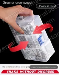 Two thickened materials 8 grids double-layered