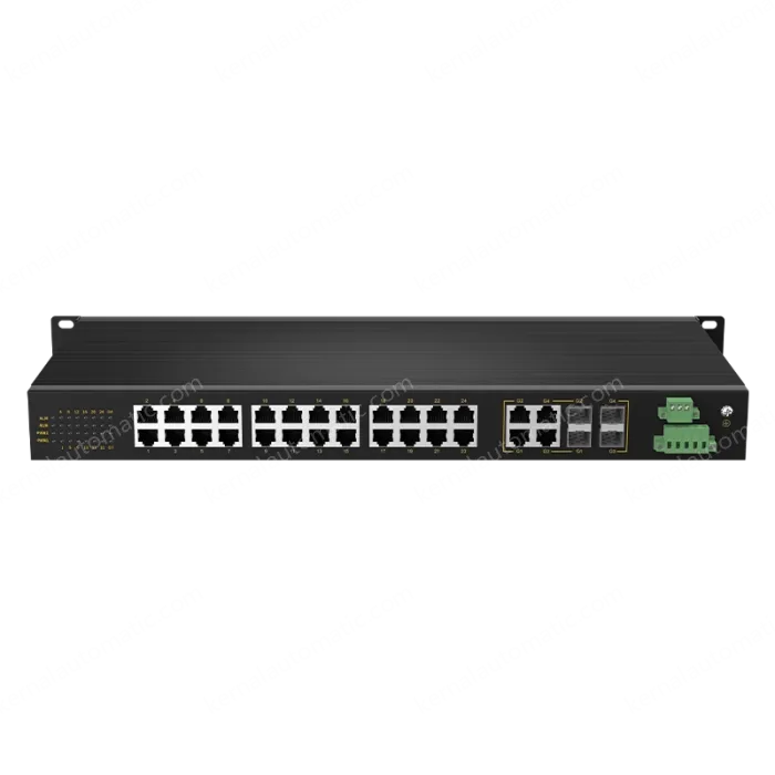 [4 Gigabit + 24 Gigabit Battery] managed industrial switch