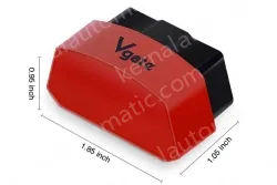 Green Vgate iCar3 wifi OBD Car Fault Diagnosis Detector supports Apple Android system