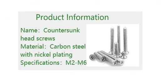 Electronic screws M1.6*8