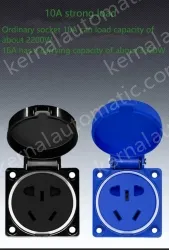 Explosion-proof cast aluminium triplex 3-hole black