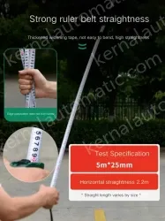 ABS drop resistance -7.5 m-ruler width 25mm-91316A