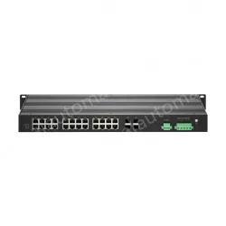 Full-Gigabit 4-optical 24-electric ring network managed PoE switch