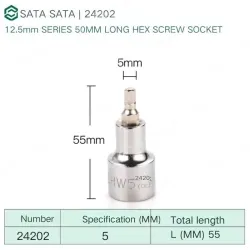 Dafei 5mm with a total length of 55mm-24202