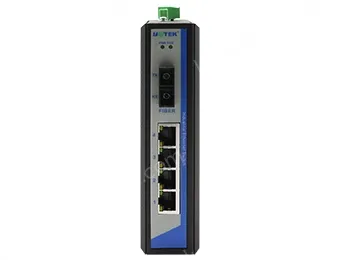 UOTEK 4 10/100Base-TX Ethernet ports and 1&nbsp;100Base- FX optical port Network Fiber Optic Transceiver