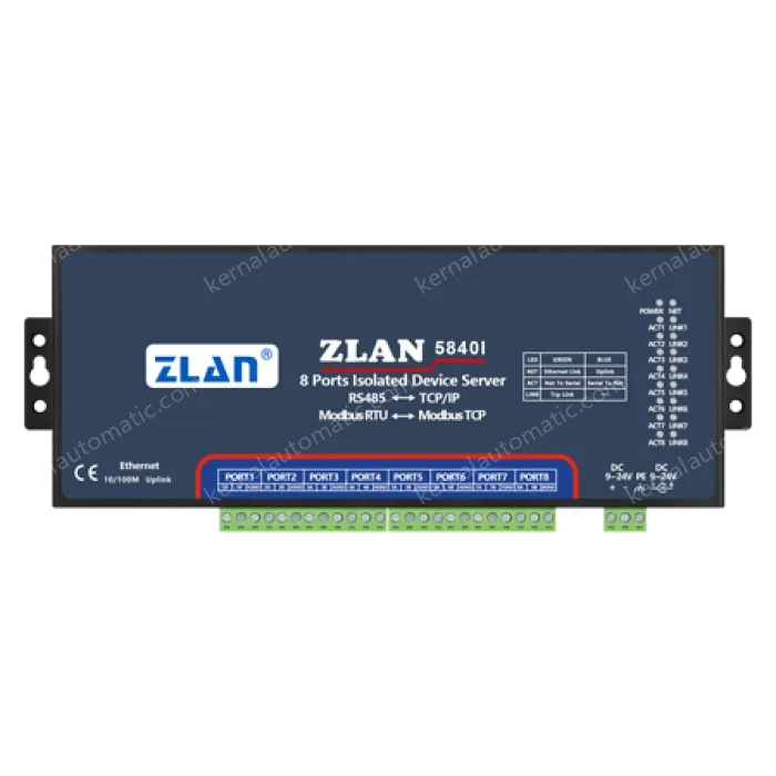 Isolated 8 Ports Serial Device Server