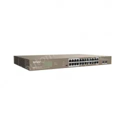 24GE+2SFP Ethernet Switch With 24-Port PoE