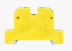 EK2.5-25 Rail Grounding Combination Terminal Flame Retardant Current Yellow and Green Ordinary Terminal Grounding Terminal