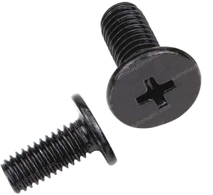 Carbon steel thin head screws M2*2.5*5