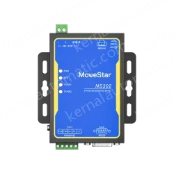 1 Port RS232 + 1 Port RS485/422 Serial to 100M Ethernet Server