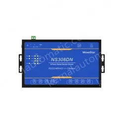 Industrial-grade Modbus gateway 8-port wall-mounted serial server
